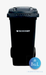 CONTENEDOR ALTO 2 RUEDAS 120 LTS
