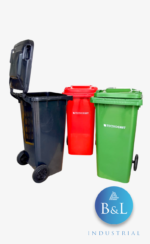 CONTENEDOR ALTO 2 RUEDAS 120 LTS - Imagen 3