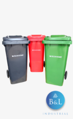 CONTENEDOR ALTO 2 RUEDAS 120 LTS - Imagen 2