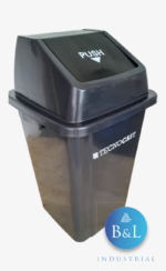TACHO / CESTO 60 LTS CON TAPA VAIVEN - Imagen 2
