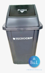 TACHO / CESTO 60 LTS CON TAPA VAIVEN